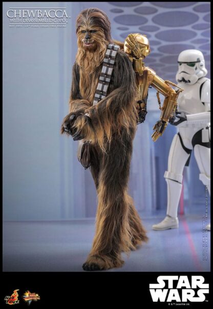 Star Wars Episode V Movie Masterpiece Actionfigur 1/6 Chewbacca with Disassembled C-3PO 36 cm – Bild 13