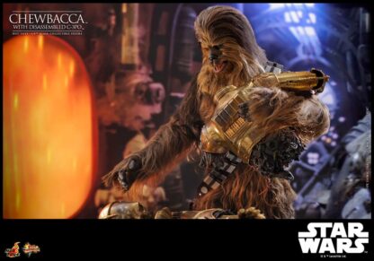 Star Wars Episode V Movie Masterpiece Actionfigur 1/6 Chewbacca with Disassembled C-3PO 36 cm – Bild 17