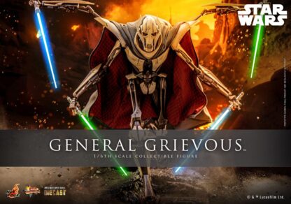 Star Wars Movie Masterpiece Diecast Actionfigur 1/6 General Grievous 42 cm – Bild 2