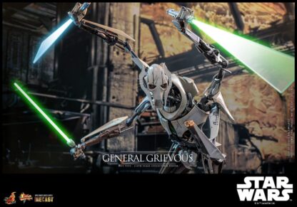 Star Wars Movie Masterpiece Diecast Actionfigur 1/6 General Grievous 42 cm – Bild 13
