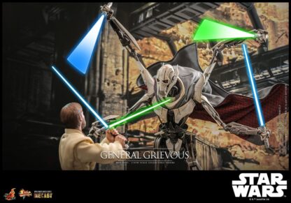 Star Wars Movie Masterpiece Diecast Actionfigur 1/6 General Grievous 42 cm – Bild 14