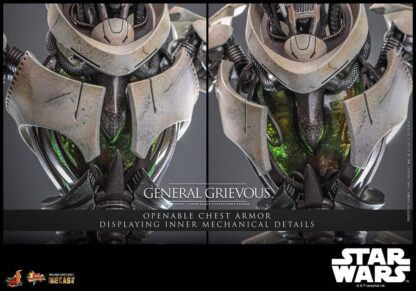Star Wars Movie Masterpiece Diecast Actionfigur 1/6 General Grievous 42 cm – Bild 22