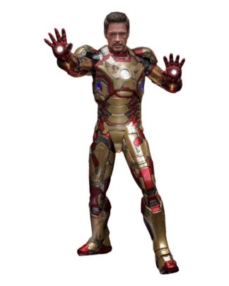Iron Man 3 Movie Masterpiece Diecast Actionfigur 1/6 Iron Man Mark XLII (2.0) Deluxe 32 cm