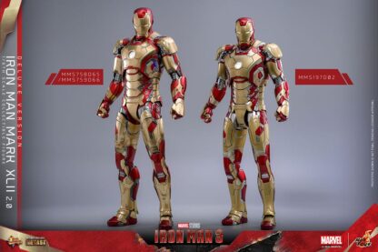 Iron Man 3 Movie Masterpiece Diecast Actionfigur 1/6 Iron Man Mark XLII (2.0) Deluxe 32 cm – Bild 21