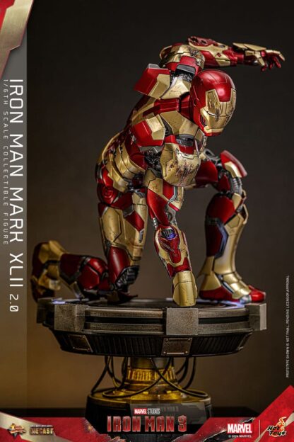 Iron Man 3 Movie Masterpiece Diecast Actionfigur 1/6 Iron Man Mark XLII (2.0) 32 cm – Bild 14