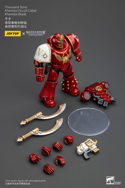 Warhammer The Horus Heresy Actionfigur 1/18 Thousand Sons Khenetai Occult Cabal Khenetai Blade 12 cm – Bild 8