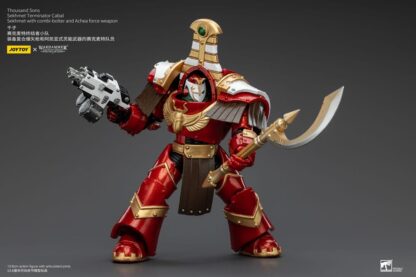 Warhammer The Horus Heresy Actionfigur 1/18 Thousand Sons Sekhmet Terminator Cabal Sekhmet with Combi-Bolter and Achea Force Weapon 14 cm – Bild 6