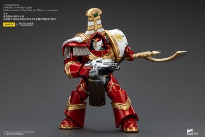 Warhammer The Horus Heresy Actionfigur 1/18 Thousand Sons Sekhmet Terminator Cabal Sekhmet with Combi-Bolter and Achea Force Weapon 14 cm – Bild 7