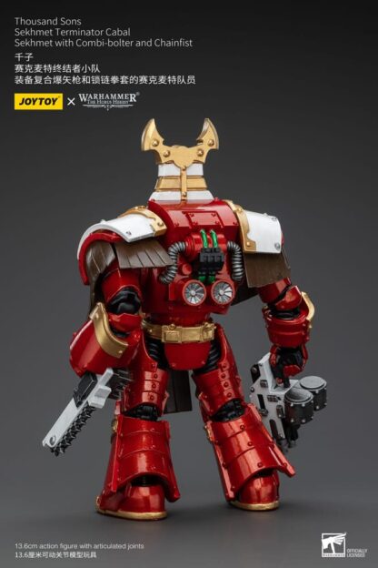 Warhammer The Horus Heresy Actionfigur 1/18 Thousand Sons Sekhmet Terminator Cabal Sekhmet with Combi-Bolter and Chainfist 14 cm – Bild 3