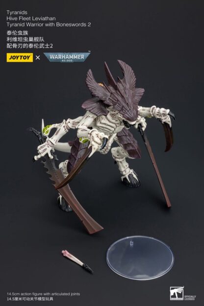 Warhammer 40k Actionfigur 1/18 Tyranids Hive Fleet Leviathan Tyranid Warrior with Boneswords 2 15 cm – Bild 4