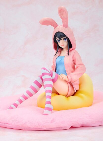 Rascal Does Not Dream of a Knapsack Kid PVC Statue 1/7 Mai Sakurajima Hoodie Look Rabbit Ears Ver. 18 cm – Bild 2