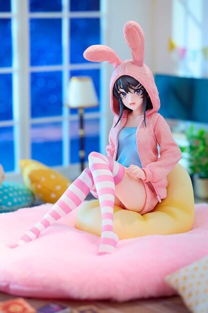 Rascal Does Not Dream of a Knapsack Kid PVC Statue 1/7 Mai Sakurajima Hoodie Look Rabbit Ears Ver. 18 cm – Bild 11
