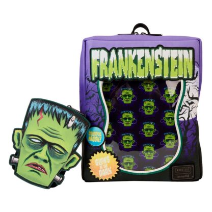 Universal Monsters by Loungefly Mini-Rucksack Frankenstein Neon Mask – Bild 3