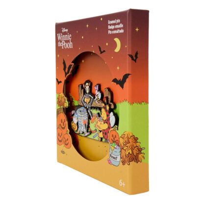 Disney by Loungefly Enamel Ansteck-Pin Winnie the Pooh Trick R Treat Moving Limited Edition 8 cm – Bild 2
