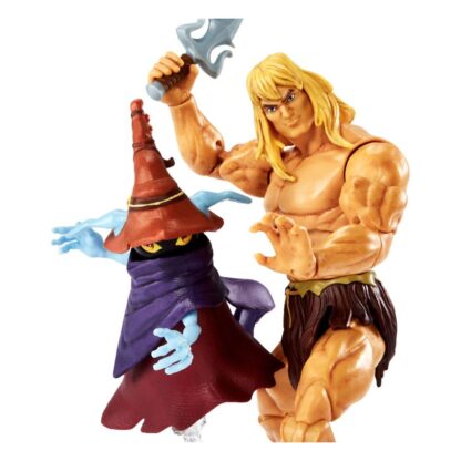 Masters of the Universe: Revelation Masterverse Actionfiguren 2022 Deluxe Savage He-Man & Orko 18 cm – Bild 9