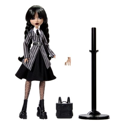 Monster High x Wednesday Puppe Wednesday Addams – Bild 5