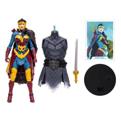 DC Multiverse Build A Actionfigur Wonder Woman Endless Winter 18 cm – Bild 3