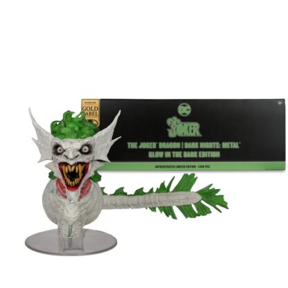Dark Nights: Metal DC Multiverse Actionfigur The Joker Dragon Glow in the Dark Edition (Gold Label) 25 cm – Bild 5