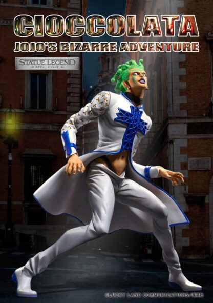 JoJo's Bizarre Adventure Part 5 Golden Wind Statue Legend PVC Statue Cioccolata 17 cm – Bild 6