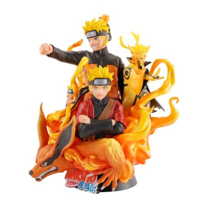 Naruto Shippuden Petitrama DX PVC Mini-Statue Naruto 01 15 cm – Bild 2