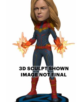 Avengers: Endgame Head Knocker Wackelkopf-Figur Captain Marvel 20 cm