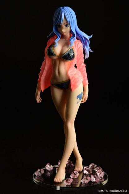 Fairy Tail Statue 1/6 Jubia Lokser Gravure_Stylesee-through wet shirt Black Bikini!! 25 cm – Bild 2