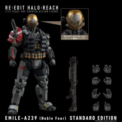Halo: Reach Actionfigur 1/12 Emile-A239 (Noble Four) 18 cm – Bild 3