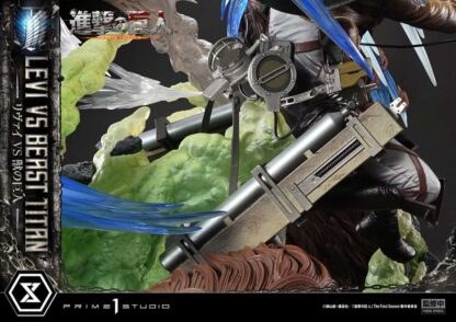 Attack on Titan Ultimate Premium Masterline Series Statue 1/4 Levi Versus Beast Titan 73 cm – Bild 12
