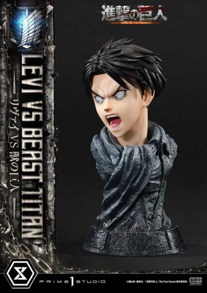 Attack on Titan Ultimate Premium Masterline Series Statue 1/4 Levi Versus Beast Titan 73 cm – Bild 18