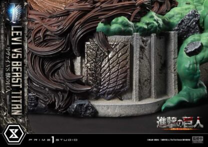 Attack on Titan Ultimate Premium Masterline Series Statue 1/4 Levi Versus Beast Titan 73 cm – Bild 23
