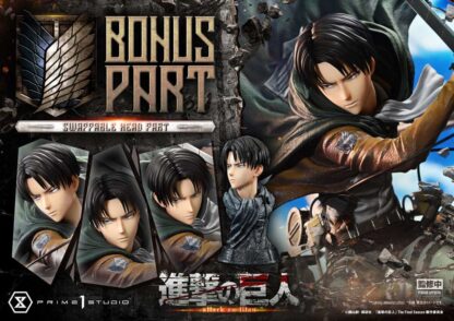 Attack on Titan Ultimate Premium Masterline Series Statue 1/4 Levi Versus Beast Titan Bonus Version 73 cm – Bild 21