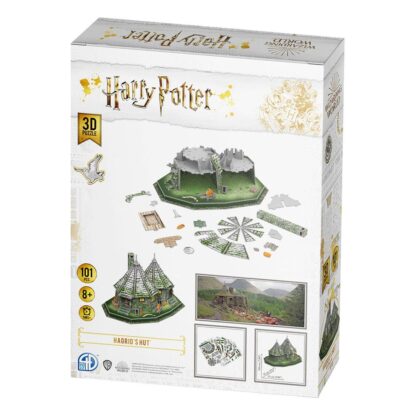 Harry Potter 3D Puzzle Hagrids Hütte – Bild 4