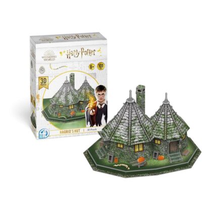 Harry Potter 3D Puzzle Hagrids Hütte – Bild 6