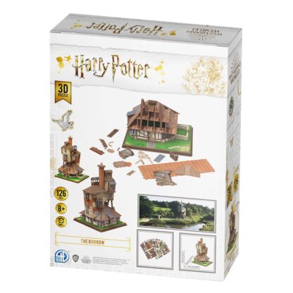 Harry Potter 3D Puzzle Fuchsbau – Bild 5