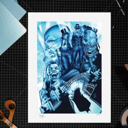 DC Comics Kunstdruck The Gates of Arkham 46 x 61 cm - ungerahmt – Bild 2