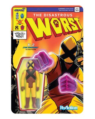 The Worst ReAction Actionfigur Wave 05 Mutant Team X2 The Unknown 10 cm