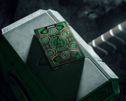 Avengers - The Infinity Saga Spielkarten Green Version – Bild 2