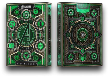 Avengers - The Infinity Saga Spielkarten Green Version – Bild 6