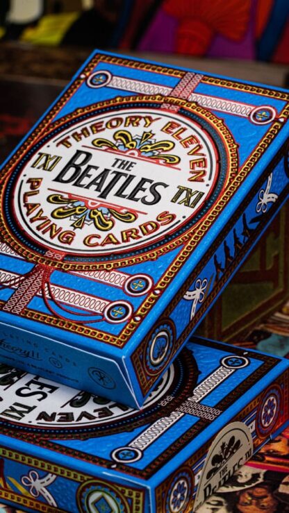 The Beatles Spielkarten Blue Version – Bild 5