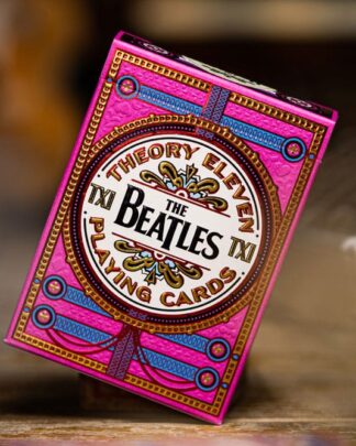 The Beatles Spielkarten Pink Version