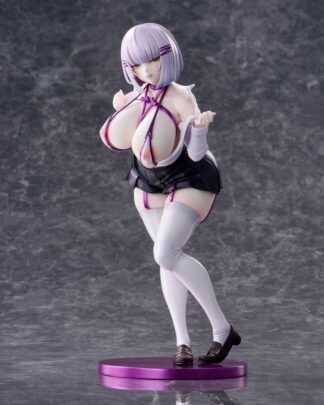 Original Character PVC Statue Silver-haired girl Illustration by Mitsudoue 25 cm
