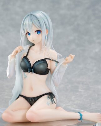 Original Character PVC Statue 1/7 Silver-Haired Girl Sky Blue Morning Special Outfit Ver. by Fuumi Illustration 16 cm