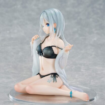 Original Character PVC Statue 1/7 Silver-Haired Girl Sky Blue Morning Special Outfit Ver. by Fuumi Illustration 16 cm – Bild 2