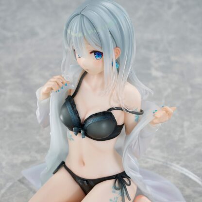 Original Character PVC Statue 1/7 Silver-Haired Girl Sky Blue Morning Special Outfit Ver. by Fuumi Illustration 16 cm – Bild 14