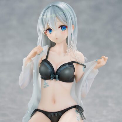 Original Character PVC Statue 1/7 Silver-Haired Girl Sky Blue Morning Special Outfit Ver. by Fuumi Illustration 16 cm – Bild 15