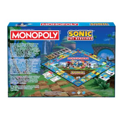 Monopoly Brettspiel Sonic the Hedgehog *Deutsche Version* – Bild 3