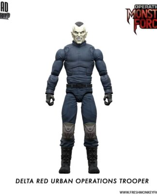 Operation: Monster Force Actionfigur 1/12 Delta Red Urban Operations Trooper 15 cm