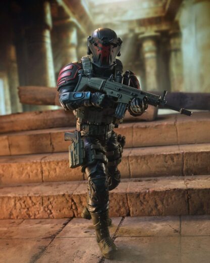 Operation: Monster Force Actionfigur 1/12 Delta Red Nocturnal Operations Trooper 15 cm – Bild 5