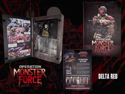 Operation: Monster Force Actionfigur 1/12 Delta Red Nocturnal Operations Trooper 15 cm – Bild 12