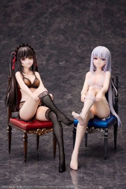Date A Bullet PVC Statuen 1/7 Kurumi Tokisaki & White Queen 17 cm – Bild 2